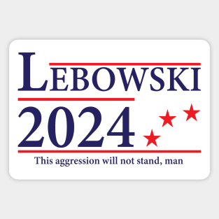 Lebowski '24 Funny 2024 Election Magnet